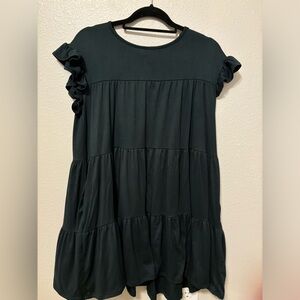 Midi Olive Green Dress🫒